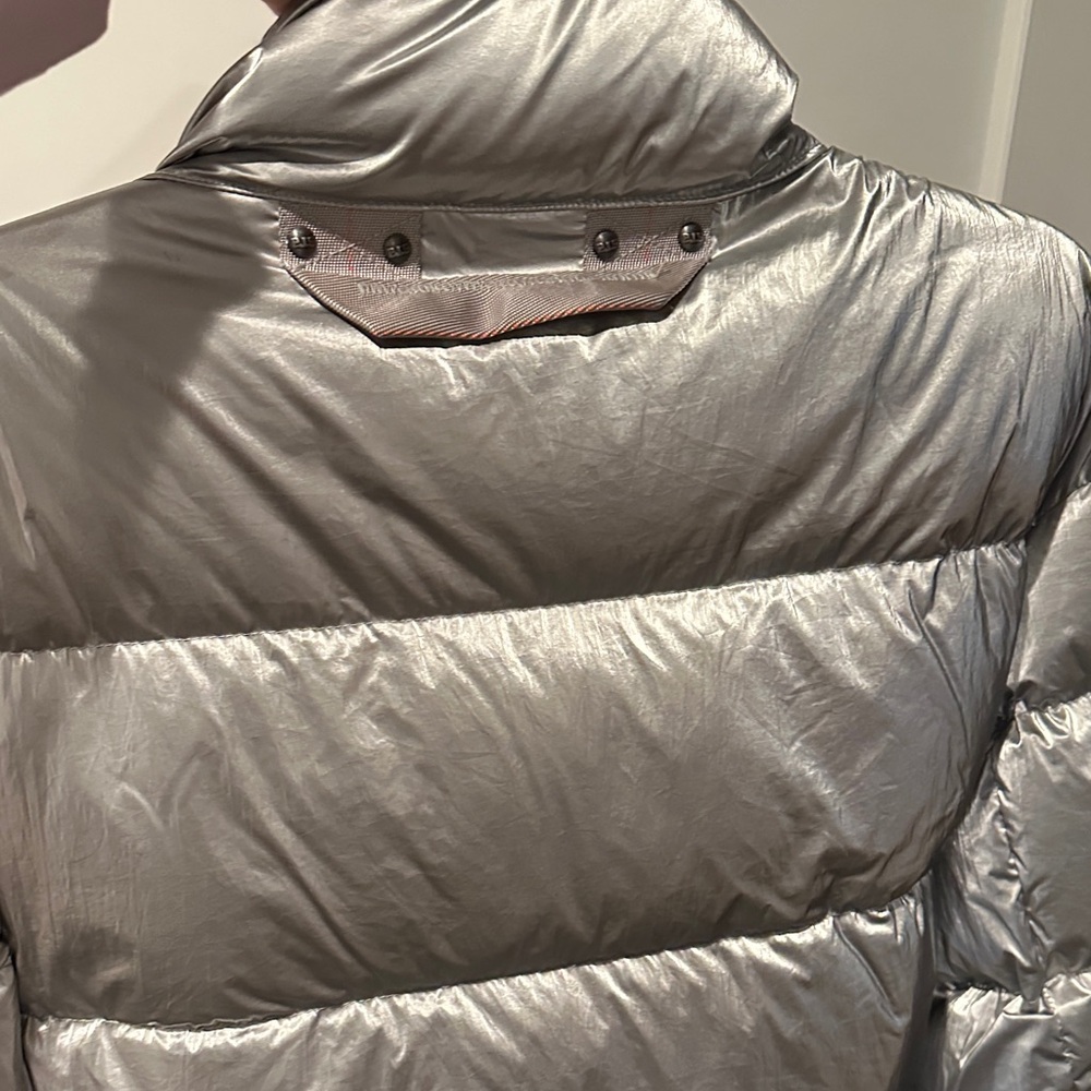 Parajumpers Metallic Silver Puffer Jacket - Picture 7 of 7